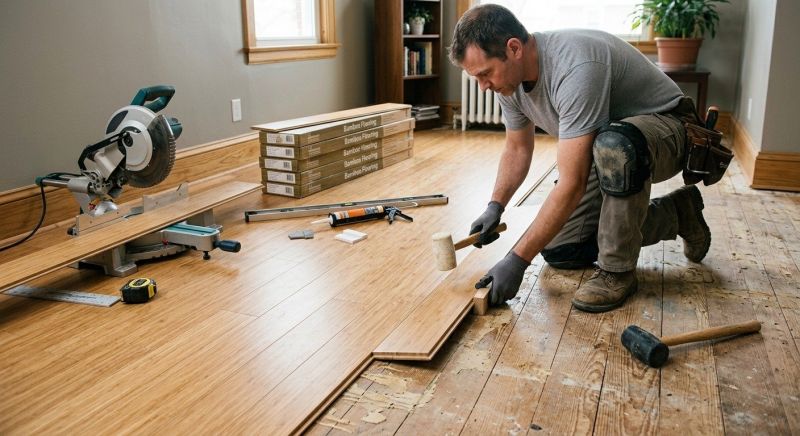 Bamboo Flooring Installation in Herndon, VA