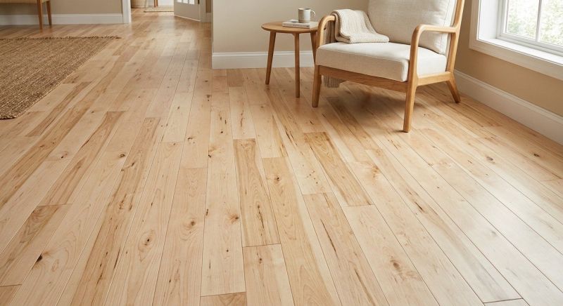 Birch Floor Installation in Herndon, VA