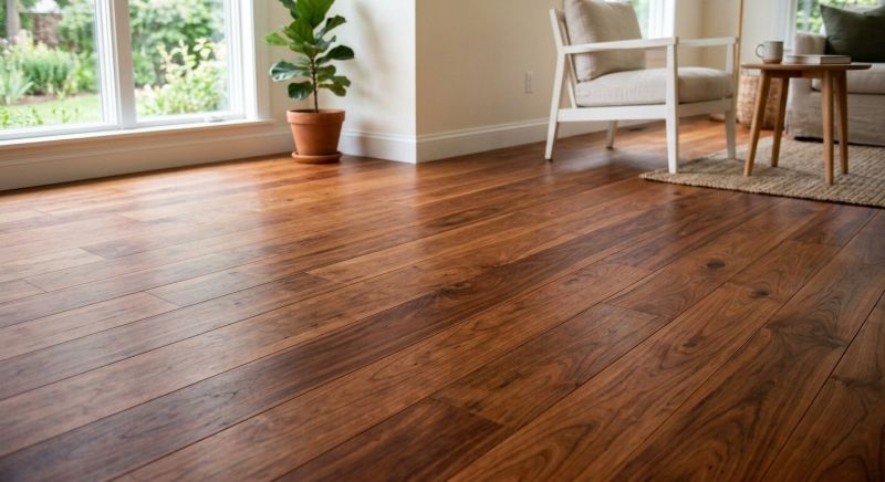Cherry Floor Installation in Middleburg, VA