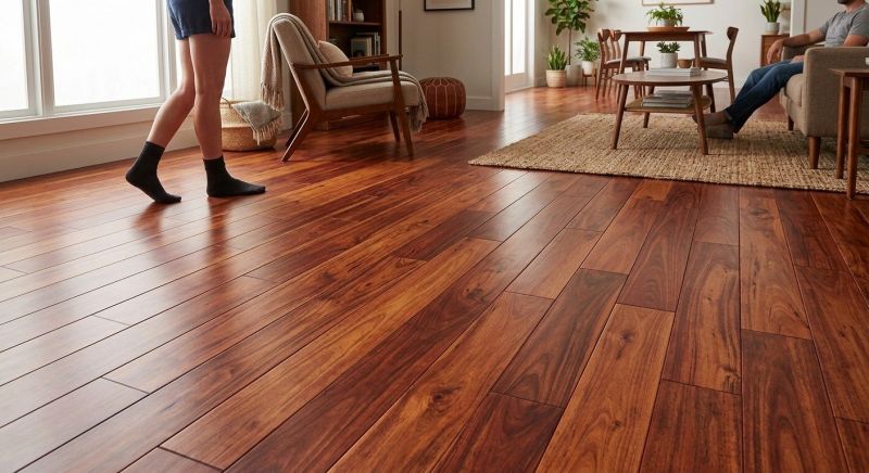 Cherry Floor Installation in Prince William County, VA