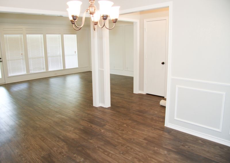 Dark Wood Floor Installation in Herndon, VA