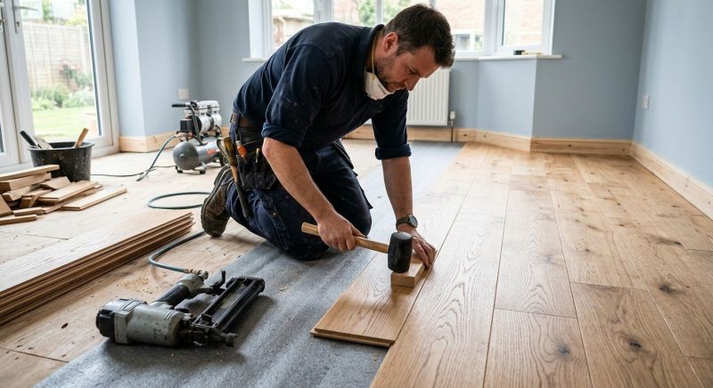 Hardwood Floor Installation in Fairfax, VA
