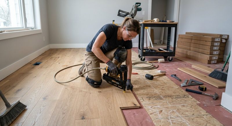 Hardwood Floor Installation in Gaithersburg, MD