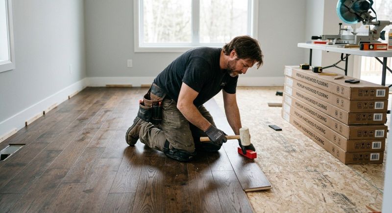 Hardwood Floor Installation in Kensington, MD