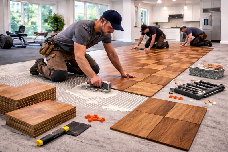 Hardwood Floor Installation in Loudoun County, VA