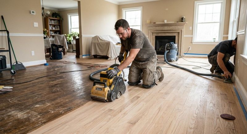 Hardwood Floor Renovation in Herndon, VA