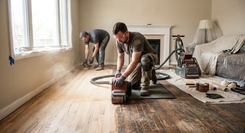 Hardwood Floor Renovation in Herndon, VA