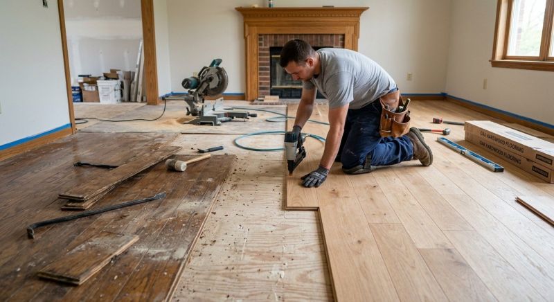 Hardwood Replacement in Germantown, MD