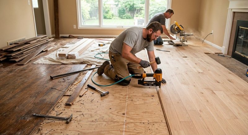 Hardwood Replacement in Herndon, VA