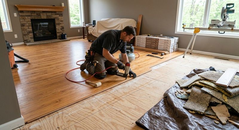 Hardwood Replacement in Herndon, VA