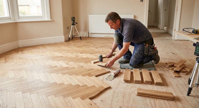 Parquet Flooring Installation in Herndon, VA