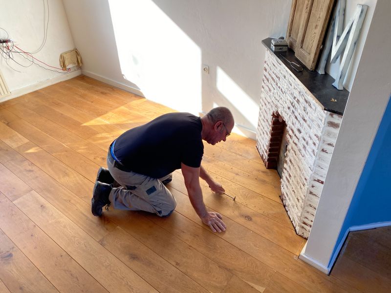 Pine Floor Installation in Herndon, VA