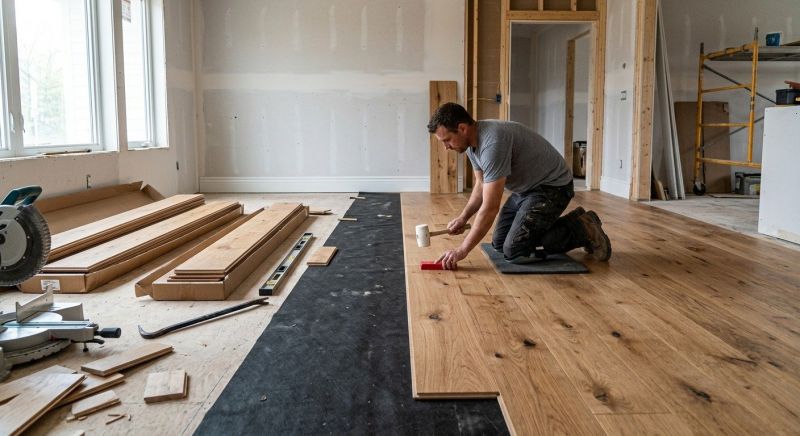 Plank Floor Installation in Herndon, VA