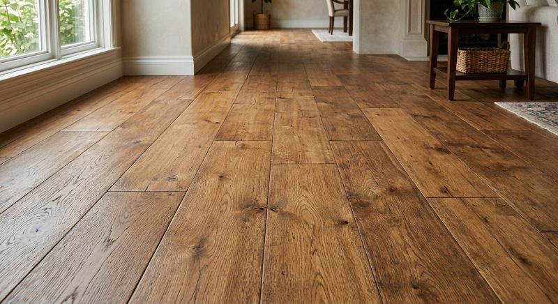 Wide Plank Floor Installation in Herndon, VA