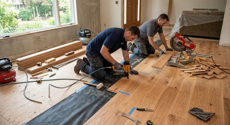 Wood Flooring Installation in Centreville, VA