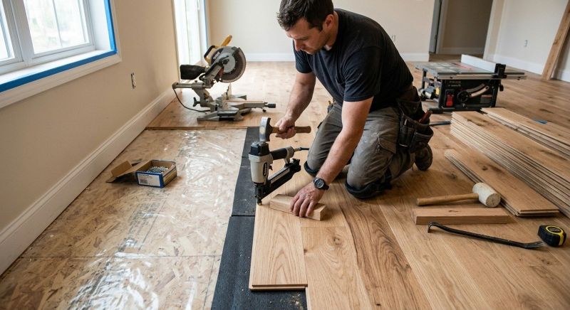Wood Flooring Installation in Chantilly, VA