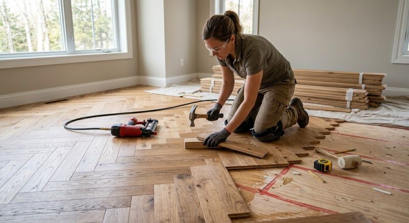 Wood Flooring Installation in Middleburg, VA