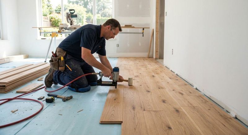 Wood Flooring Installation in Purcellville, VA